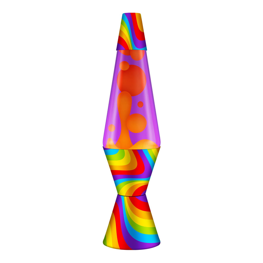 14.5″ LAVA LAMP FLOWING COLOR BANDS K2