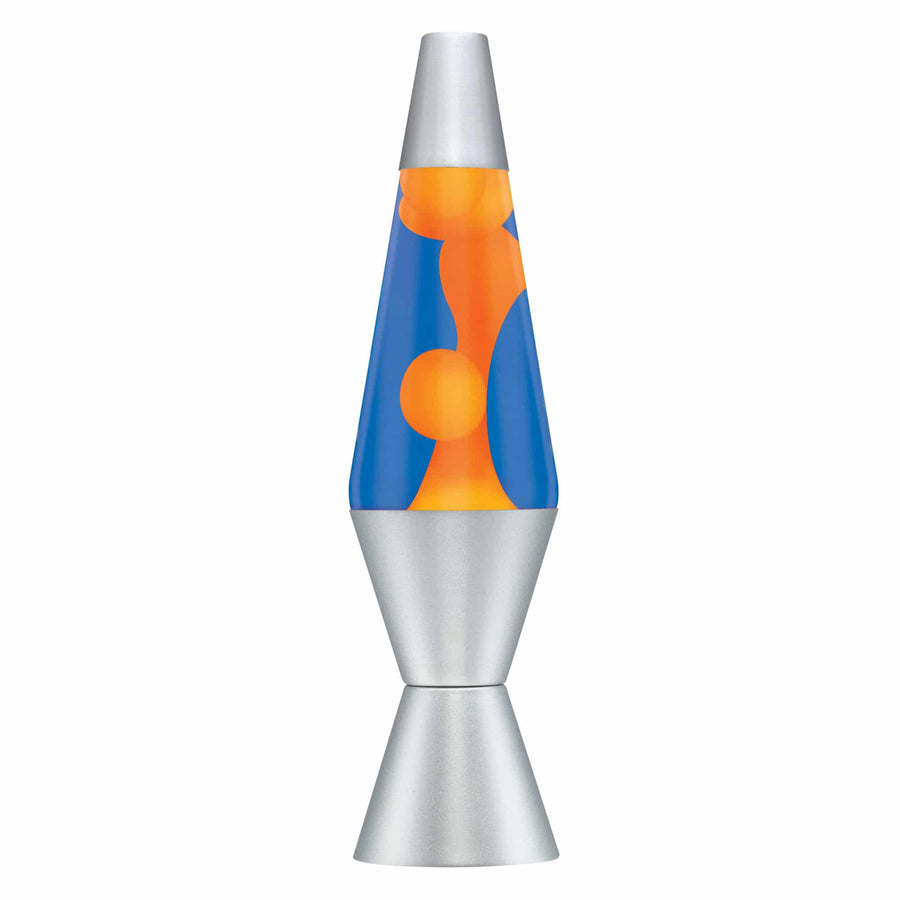 14.5” LAVA LAMP – ORANGE/BLUE/SILVER H9