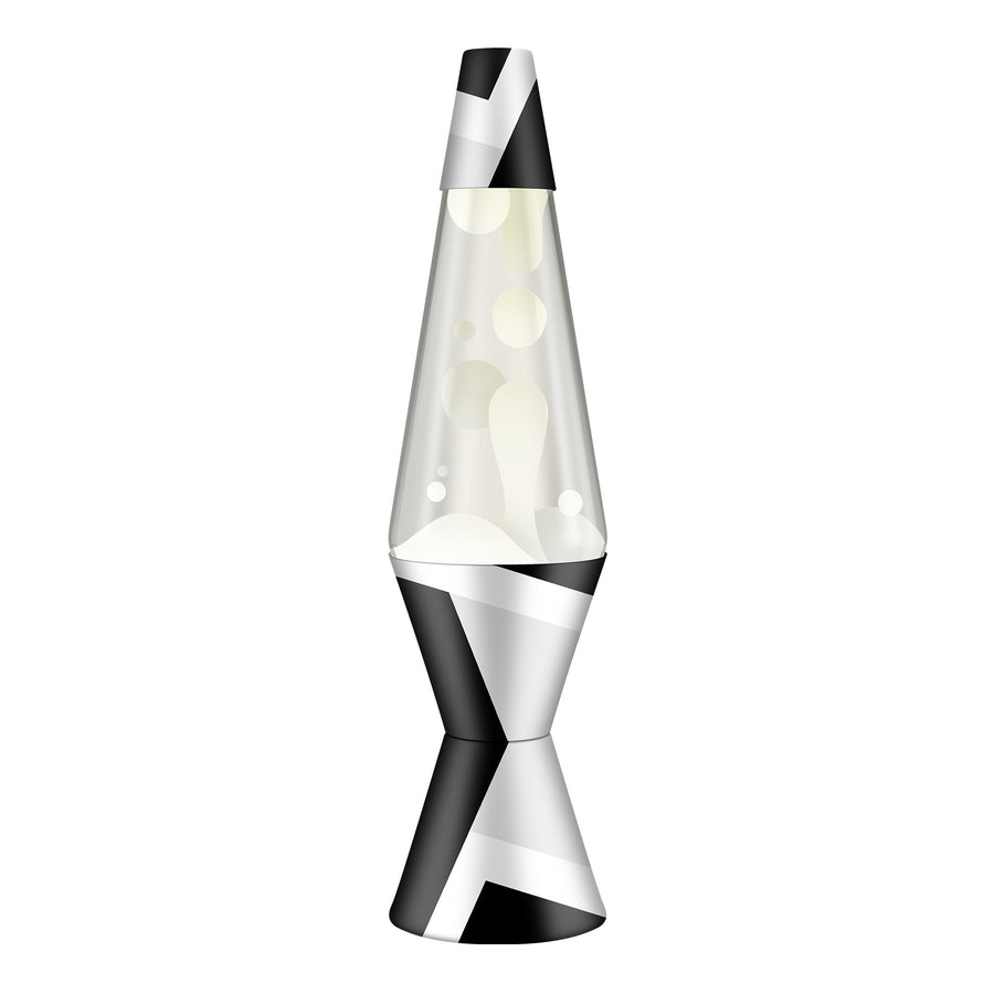 14.5″ LAVA LAMP POLYGONAL WHITE TONE Y6