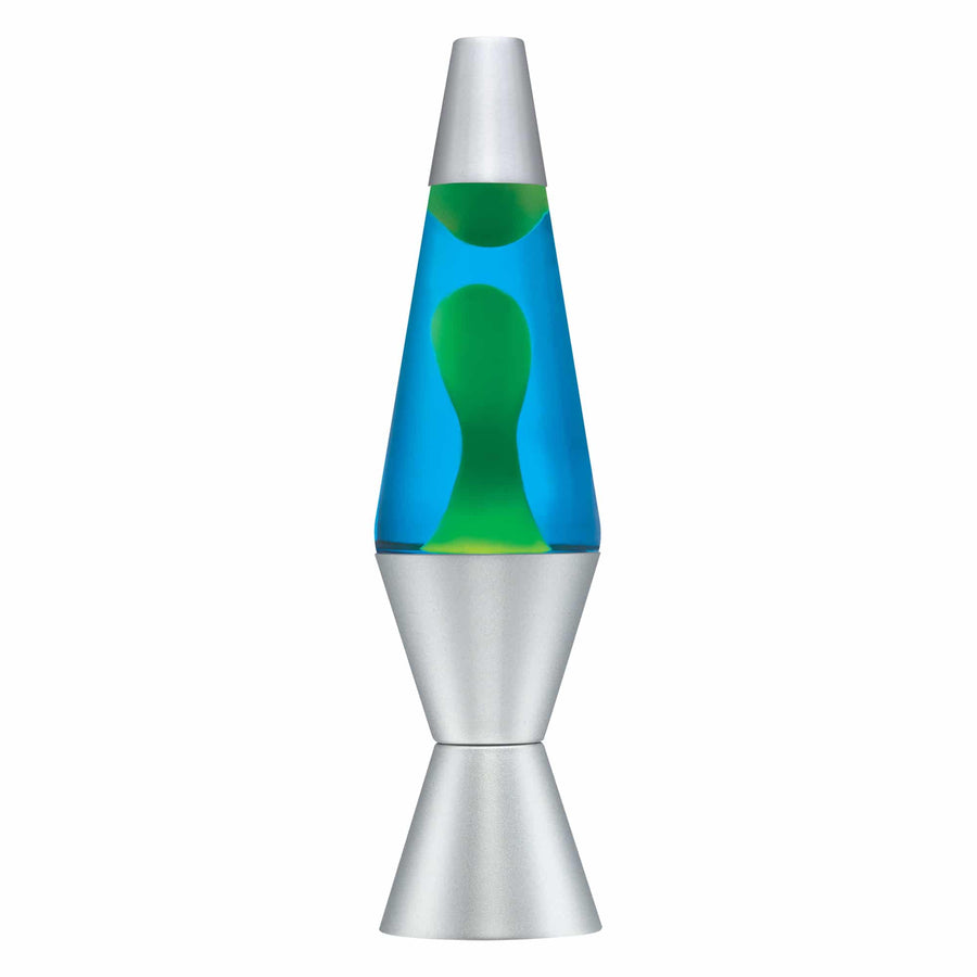 14.5” LAVA LAMP – YELLOW/BLUE/SILVER L5