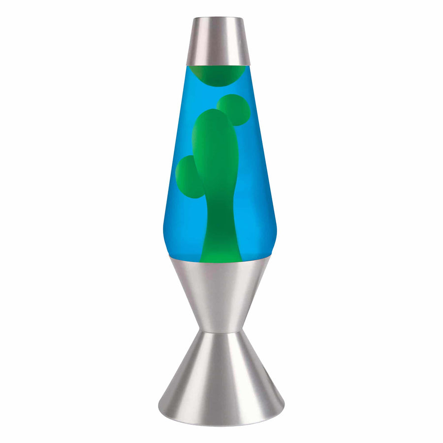 16.3″ LAVA LAMP – YELLOW/BLUE/SILVER G7