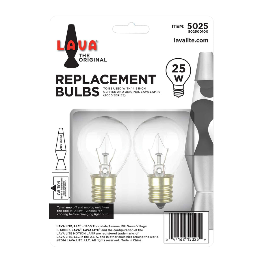 25W LAVA LAMP LIGHT BULB W/TRAY T3