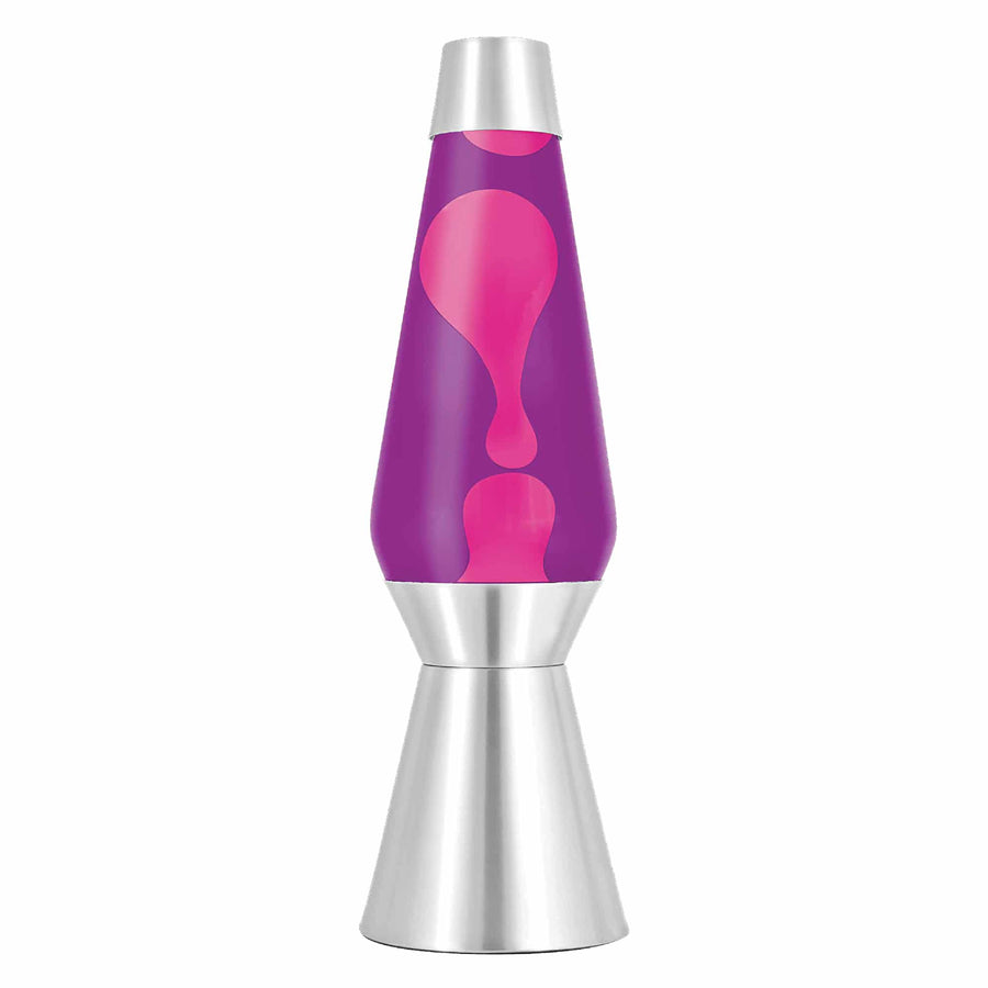27″ LAVA LAMP GRANDE – PINK/PURPLE/SILVER X0