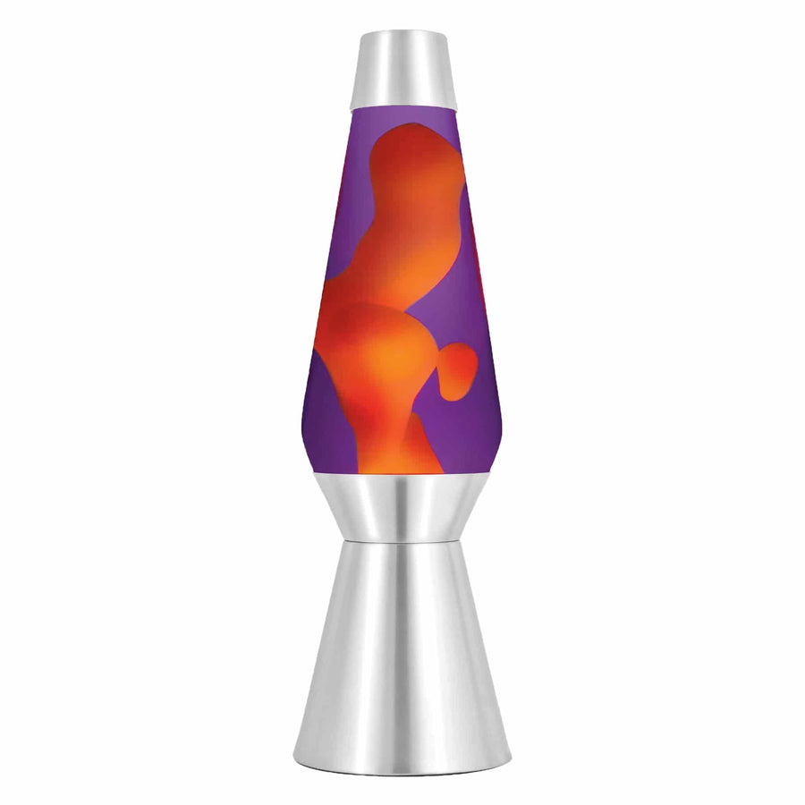 27″ LAVA LAMP GRANDE – YELLOW/PURPLE/SILVER U4